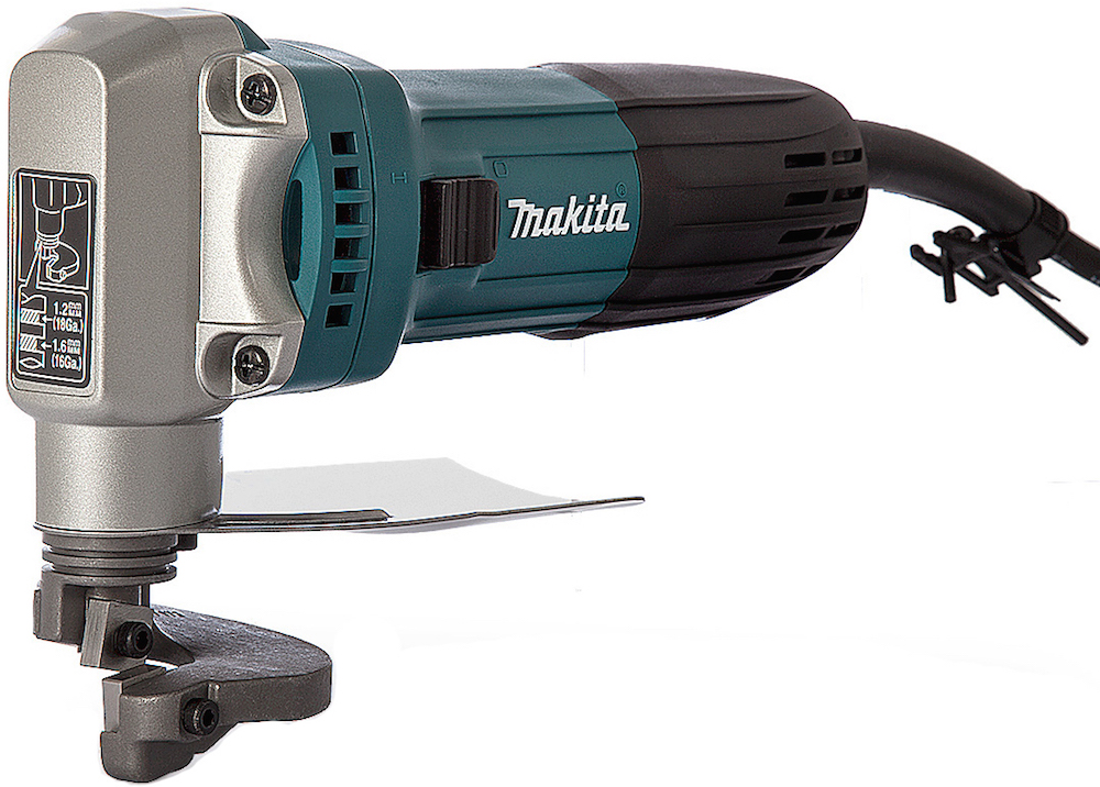 Makita Metal Shear 1.6mm, 380W, 4000spm, 1.6kg JS1602